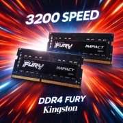 Kingston FURY Impact DDR4 SO-DIMM 32GB (2x16GB) 3200 MHz – Laptop / Gaming