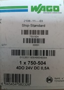 Wago 750-504 4DO moduł wyjściowy 4-kanałowy 