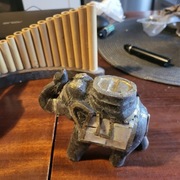 Figurka słonia drewniana 