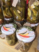 Domowe Ogórki z Chili Krokodylki 