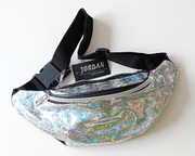 Nowa! Ładna nerka srebrna błyszcząca 