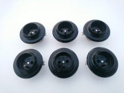 bakelit loft gniazdo podtynkowe z uziemieniem bolcem porcelana