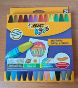 Kredki sześciokątne pastele olejne 