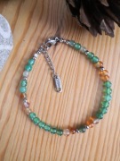 Bransoletka z agatu amulet równowagi i ochrony 