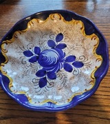 Talerz ceramiczny naścienny głęboki Italia znanej firmy Deruta