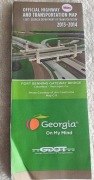 Mapa - stan GEORGIA (USA),drogowa,stan-b.db