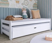 ANIŚ łóżko skrzyniowe, drewniane Lano Meble