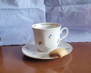 Filiżanka 200 ml ze spodkiem 14,5 cm. Porcelana Lubiana