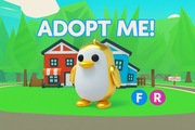 Roblox AM Adopt me Golden penguin FR