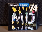 MD Minidisc MAXELL 74 MD-74