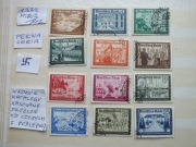 12szt. znaczki seria Mi 702 Niemcy 1939r. Swastyka WOJSKO Rzesza Reich