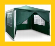 PAWILON NAMIOT OGRODOWY IMPREZOWY 3x3m + 4 ŚCIANY
