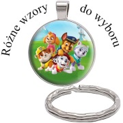 Brelok do kluczy/ka - Psi Patrol - ozdobna zawieszka - WZORY DO WYBORU