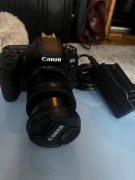 CANON EOS 77D z obiektywami 18-55mm i 50mm