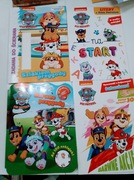 Zadania kolorowanki Psi patrol książki dla dzieci