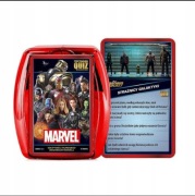 Gra karciana Marvel Top Trumps Quiz Marvel PL - nowa folia