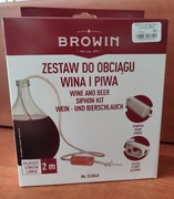 Zestaw do obciągu wina i piwa 
