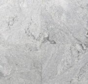 Granit Viscont White, płytki 40x40x1,3cm, płomień 