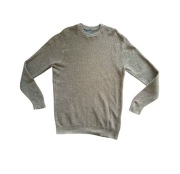 Primark bawełniany sweter basic regular XL khaki oliwkowy