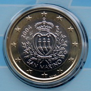 SAN MARINO 2004 1 EURO UNC !!!!!!!!!!