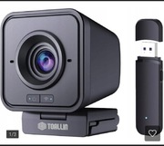 TOALLIN Bezprzewodowa kamera internetowa 1080p Full HD mikrofon WL168