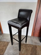 KARE Design – 4 hokery barowe 80 cm | Do renowacji | Komplet