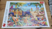 PUZZLE 2000 TROPIKALNE WAKACJE TREFL