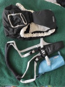 Nosidełko/torba+szelki do chodzenia+etui na butelkę 