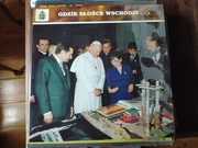 Polskie pocztówki dźwiękowe winylowe stare, używane 86 szt.