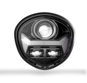 Yamaha xvs 1300 lampa przod led reflektor ring angel eyes 