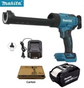 Wyciskacz pistolet akumulatorowy do silikonu z baterią 9Ah MAKITA Pobranie