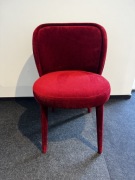 Krzesło tapierowane - nogi tapicerowane 