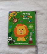 "My big coloring book" książka z kolorowankami Ang