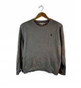 Bluza U.S. Polo Assn szara z logiem klasyk L
