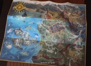 Mapa Świata z gry Wiedźmin 