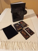 Książka i karty do tarota zestaw ekskluzywny