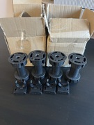 Dwa komplety nóżek do zabudowy kuchennej regulowane 8,5cm-13cm