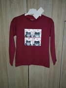 Bluzeczka świąteczna z pieskiem r. 128 Reserved 