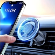 Uchwyt samochodowy MagSafe na kratkę wentylacyjną, mocny magnez, obrót 360°