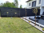 Panel Sztachety Metalowe Ogrodzeniowe 17.5 cm szer