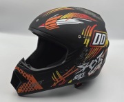 NOWY Zestaw Cross/Enduro: Kask SHOT (55-61 cm) + Akcesoria | KOMPLET!