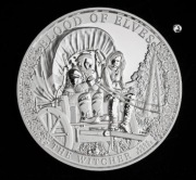 1oz Krew Elfów - Wiedźmin -  1 uncja Ag 9999 The Witcher Blood of Elves