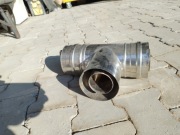 Trójnik rewizyjny do kotła