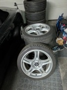 Felgi z oponami Zender 17" kormoran UHP Alfa/fiat/lancia