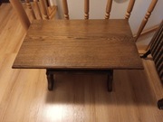 Stolik dębowy gazetnik gazetownik stół dąb ława bdb stan