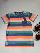 Chłopięcy T-shirt, koszulka krótki rękaw r 128