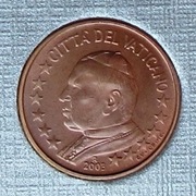 WATYKAN 2003 1 CENT UNC !!!!!!!!!!