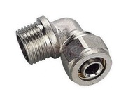 Kolano pex GZ 16x1/2 Skręcane