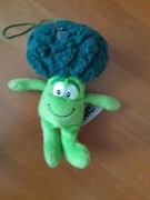 Brokuł mała maskotka z Biedronki