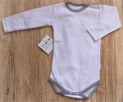 Body 8107 - dł. rękaw 100% BAWEŁNA EKO BIO roz. 92